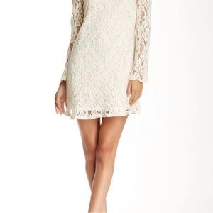White lace Socialite Dress